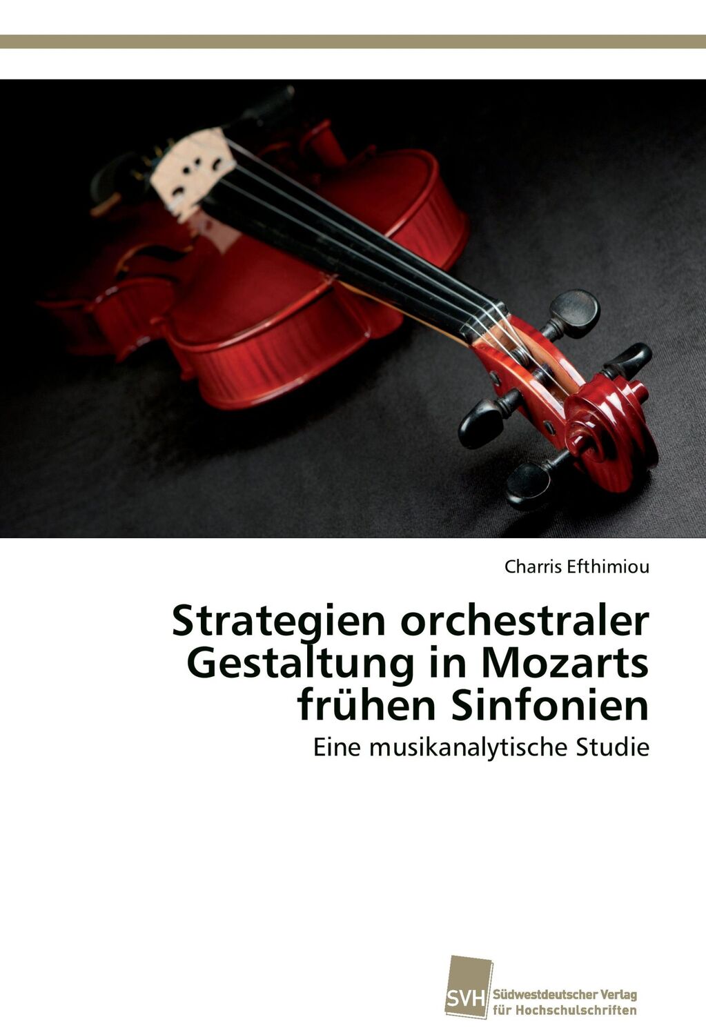 Cover: 9783838137841 | Strategien orchestraler Gestaltung in Mozarts frühen Sinfonien | Buch