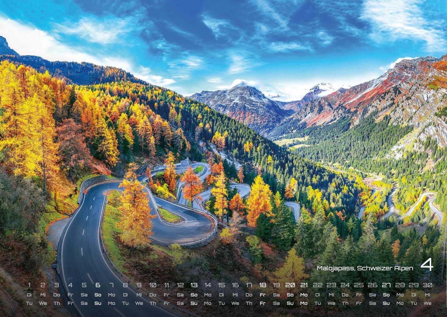 Bild: 9783986734350 | Schweiz - 2025 - Kalender DIN A2 | GP-Fever. de | Kalender | Deutsch