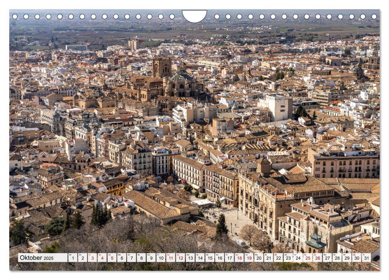 Bild: 9783383976773 | Andalusien - Granada (Wandkalender 2025 DIN A4 quer), CALVENDO...