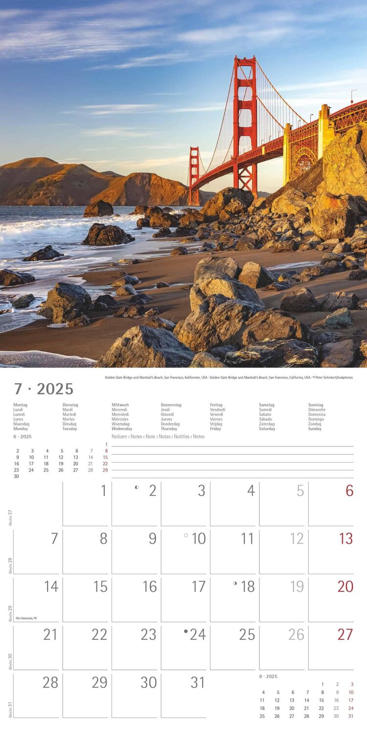 Bild: 4251732340896 | Am Meer 2025 - Broschürenkalender 30x30 cm (30x60 geöffnet) -...