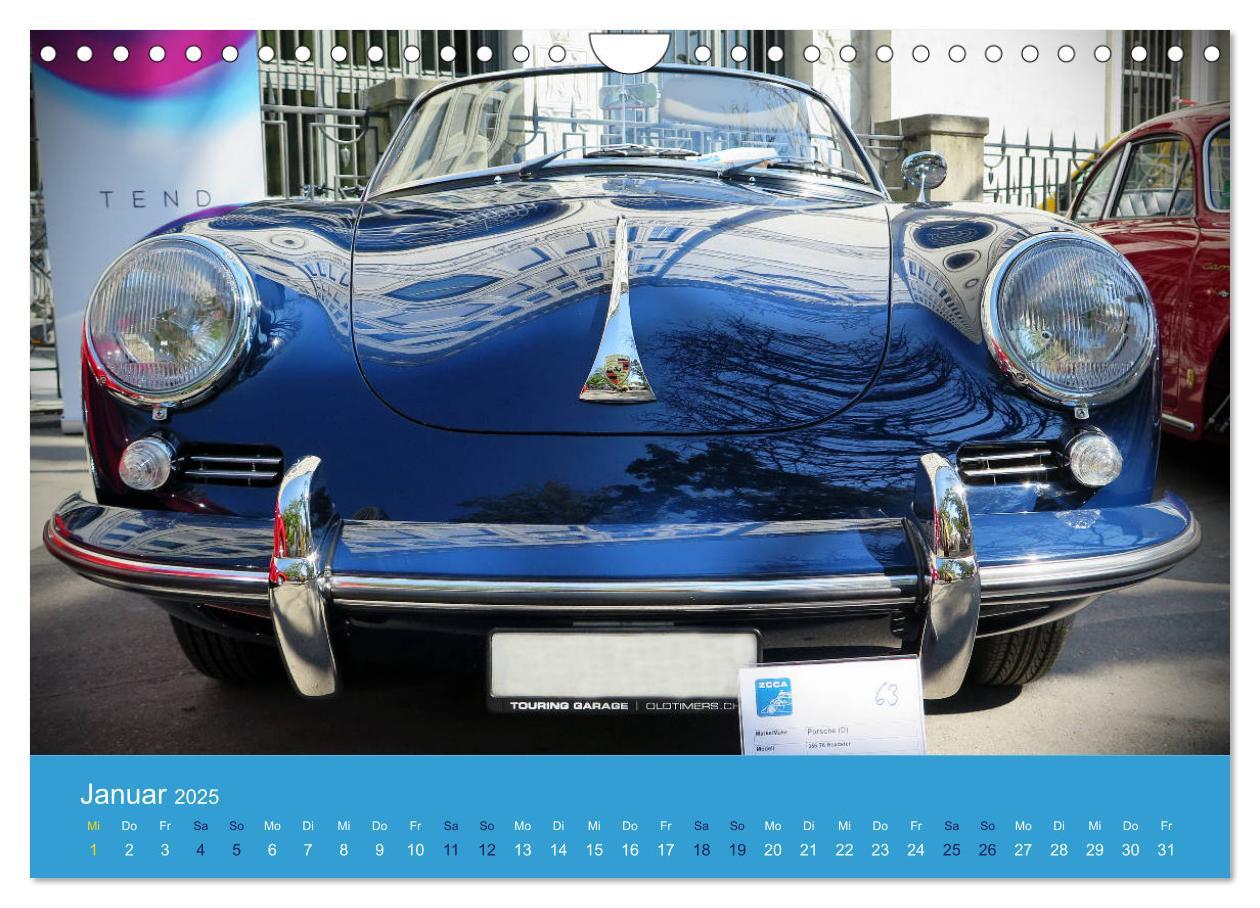 Bild: 9783435134854 | Porsche Classics (Wandkalender 2025 DIN A4 quer), CALVENDO...