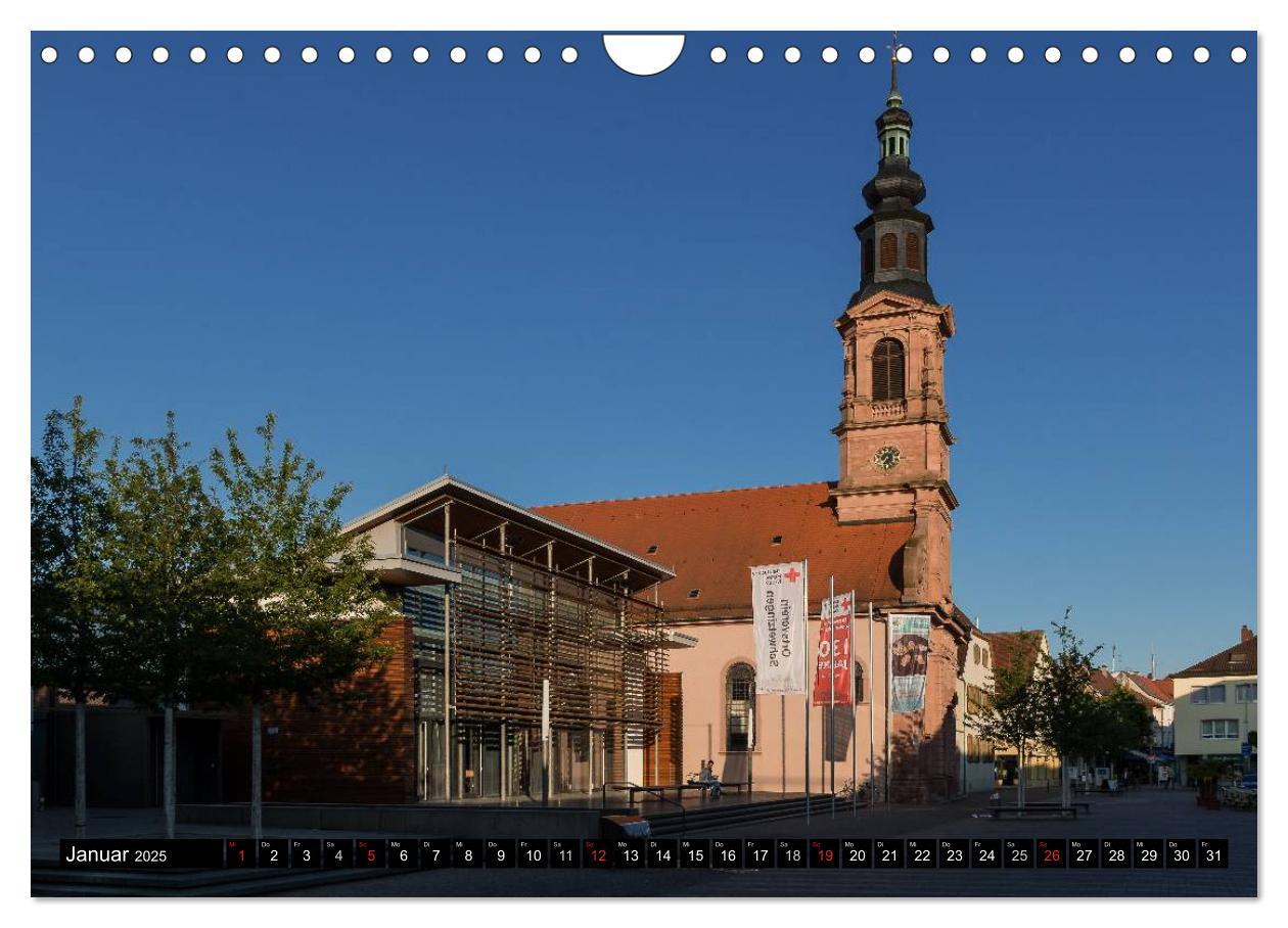 Bild: 9783435693757 | Schwetzinger Stadtansichten (Wandkalender 2025 DIN A4 quer),...