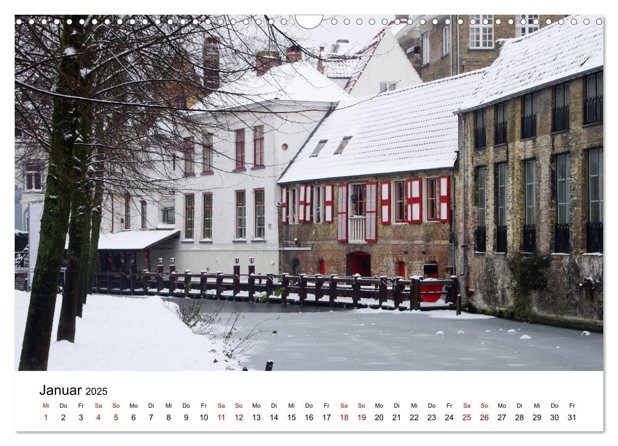 Bild: 9783435392766 | Brügge - Eine mittelalterliche Stadt (Wandkalender 2025 DIN A3...