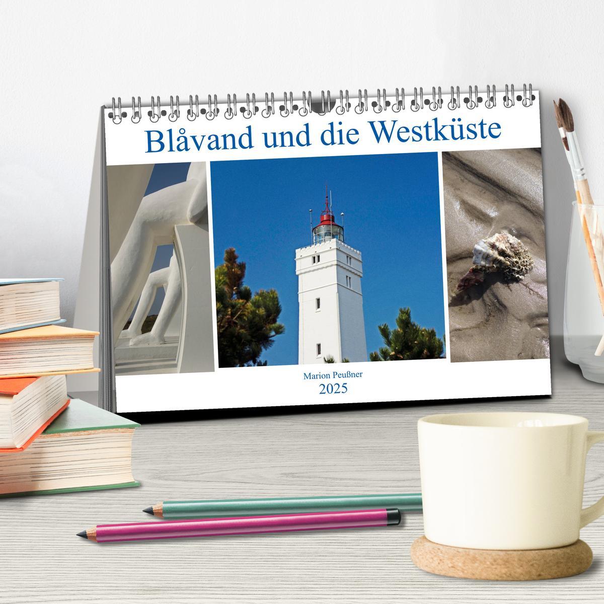 Bild: 9783435298952 | Blavand und die Westküste (Tischkalender 2025 DIN A5 quer),...