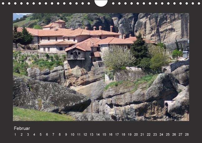 Bild: 9783660203479 | Meteora-Klöster in Griechenland (Wandkalender immerwährend DIN A4...