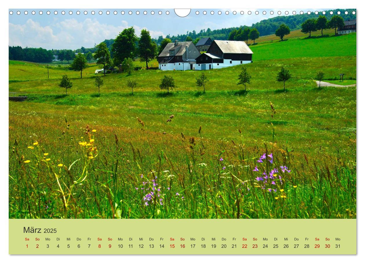 Bild: 9783435186372 | Das Erzgebirge Welterbe und Natur (Wandkalender 2025 DIN A3 quer),...