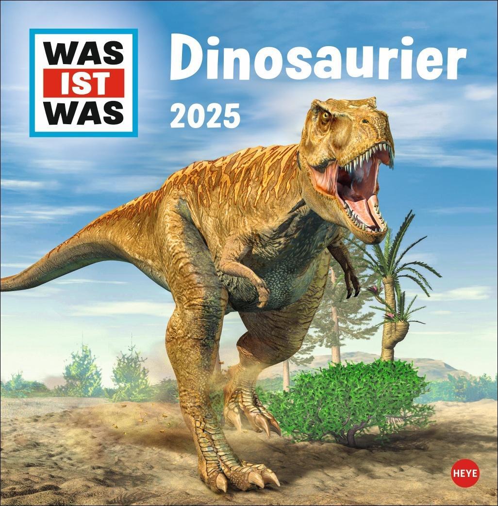 Cover: 9783756408412 | WAS IST WAS Dinosaurier Broschurkalender 2025 | Kalender | 28 S.