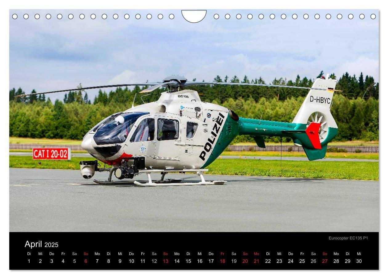 Bild: 9783435822836 | Helicopter 2025 (Wandkalender 2025 DIN A4 quer), CALVENDO...