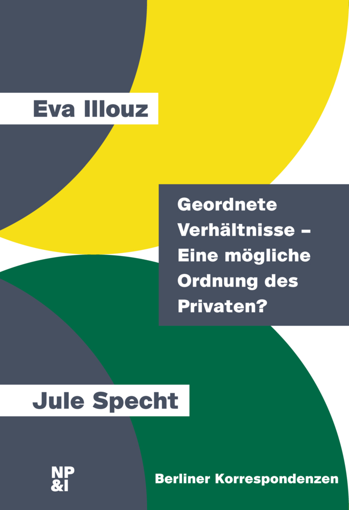 Cover: 9783964763105 | Geordnete Verhältnisse - Eine mögliche Ordnung des Privaten | Buch