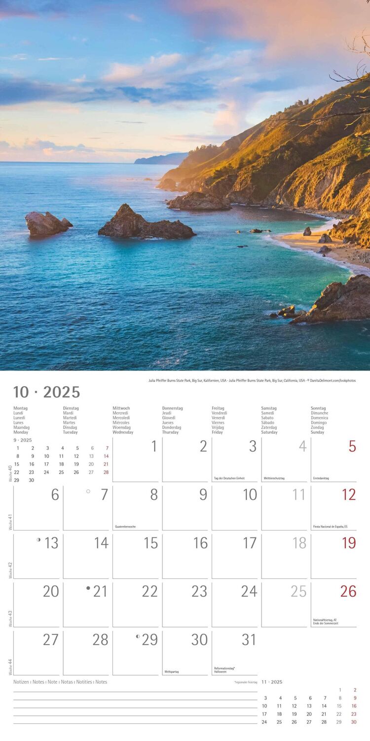 Bild: 4251732340896 | Am Meer 2025 - Broschürenkalender 30x30 cm (30x60 geöffnet) -...