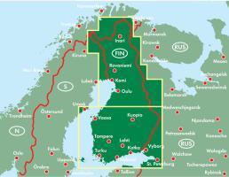 Rückseite: 9783707905793 | Finnland 1 : 500 000 | freytag &amp; berndt | (Land-)Karte | Deutsch