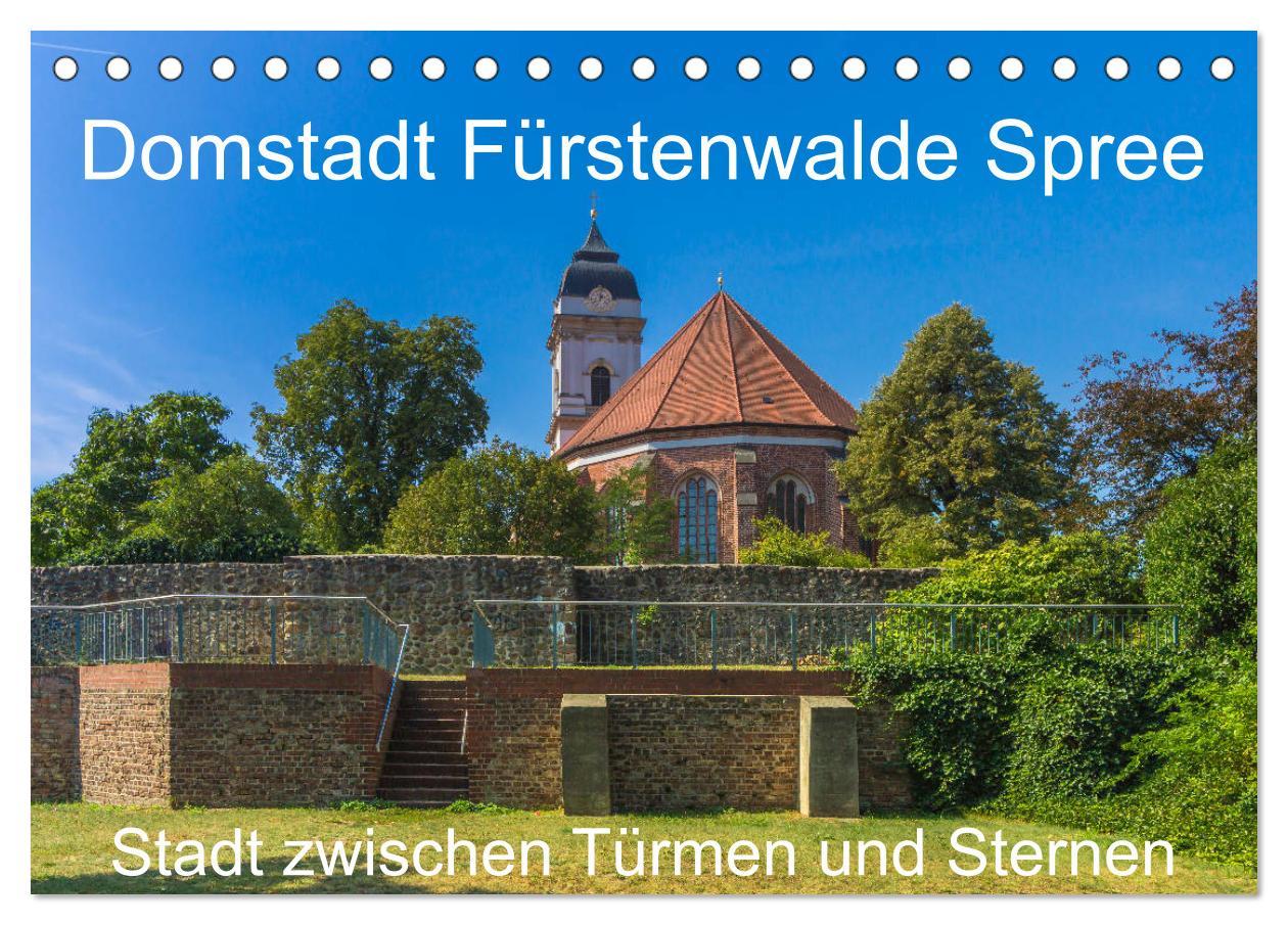 Cover: 9783435156467 | Domstadt Fürstenwalde Spree (Tischkalender 2025 DIN A5 quer),...