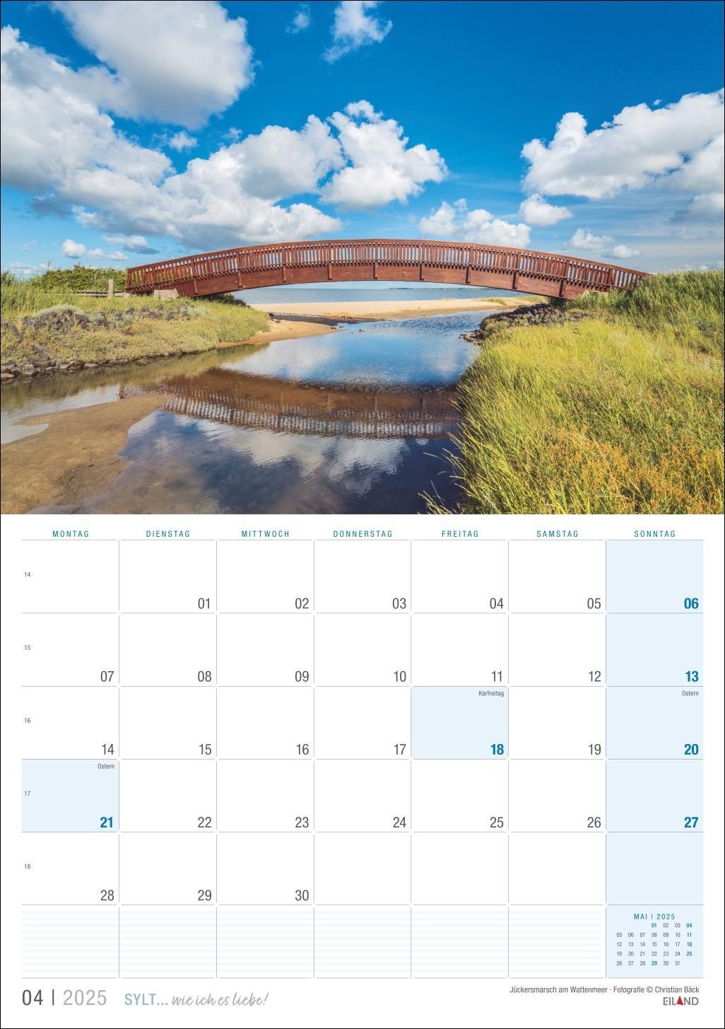 Bild: 9783964023438 | Sylt ... wie ich es liebe Kalender 2025 | Eiland | Kalender | 13 S.