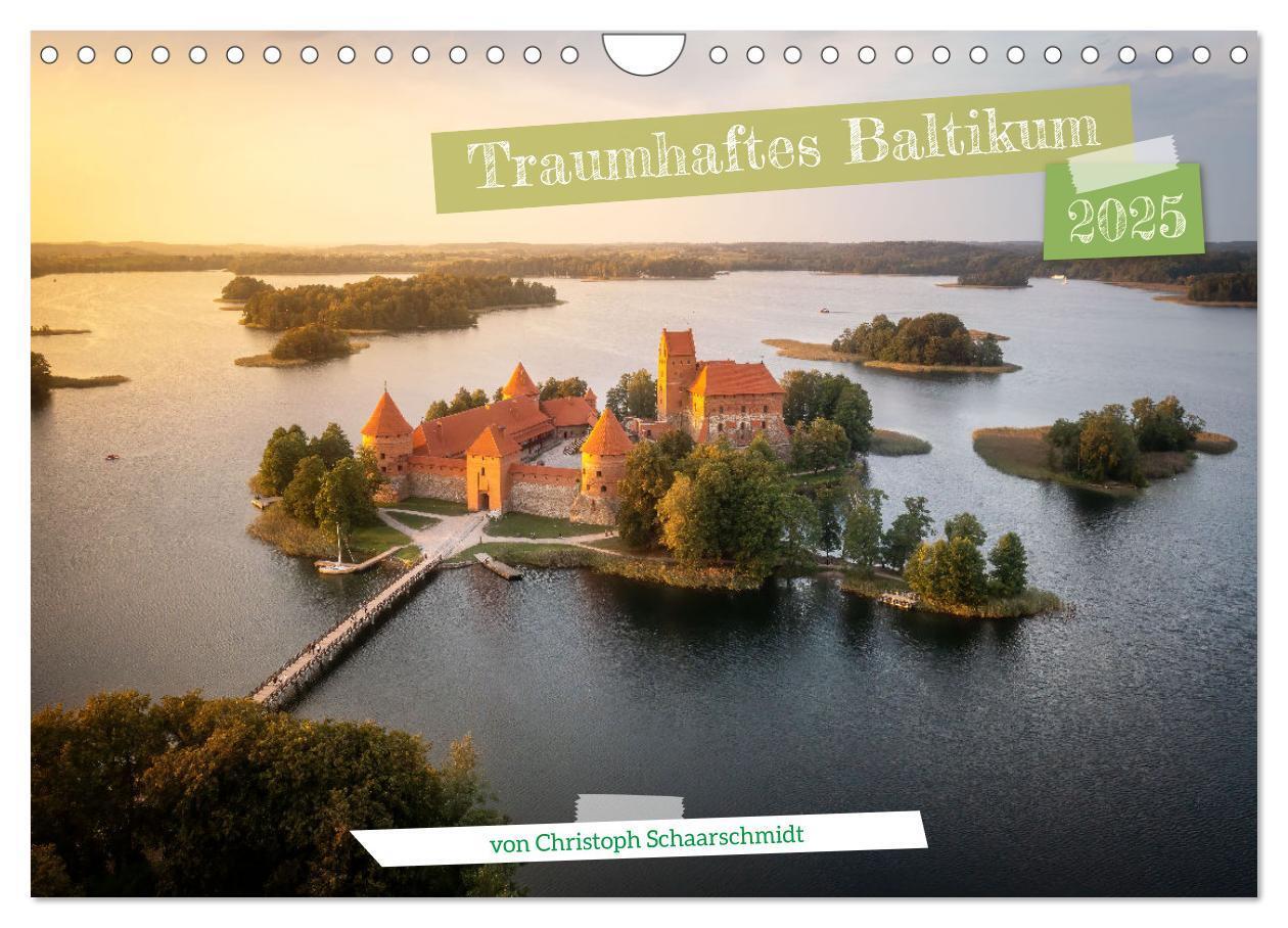 Cover: 9783383853388 | Traumhaftes Baltikum (Wandkalender 2025 DIN A4 quer), CALVENDO...