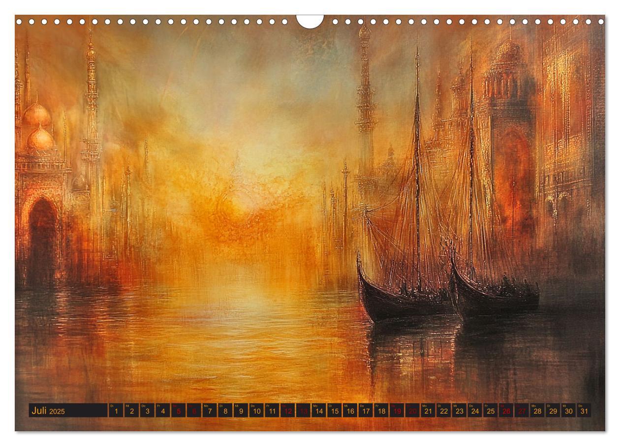 Bild: 9783457208236 | Visionen aus 1001 Nacht (Wandkalender 2025 DIN A3 quer), CALVENDO...