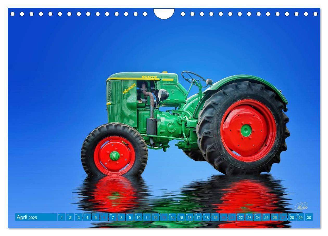 Bild: 9783435600298 | Traktor - Oldtimer (Wandkalender 2025 DIN A4 quer), CALVENDO...