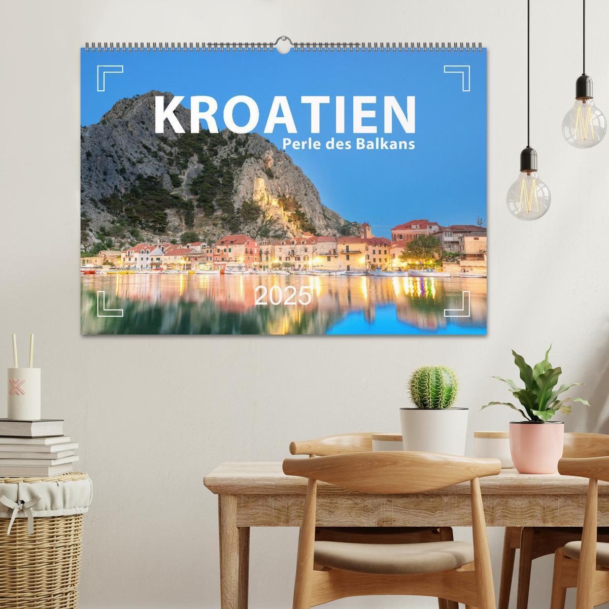 Bild: 9783383791659 | Kroatien - Perle des Balkans (Wandkalender 2025 DIN A2 quer),...