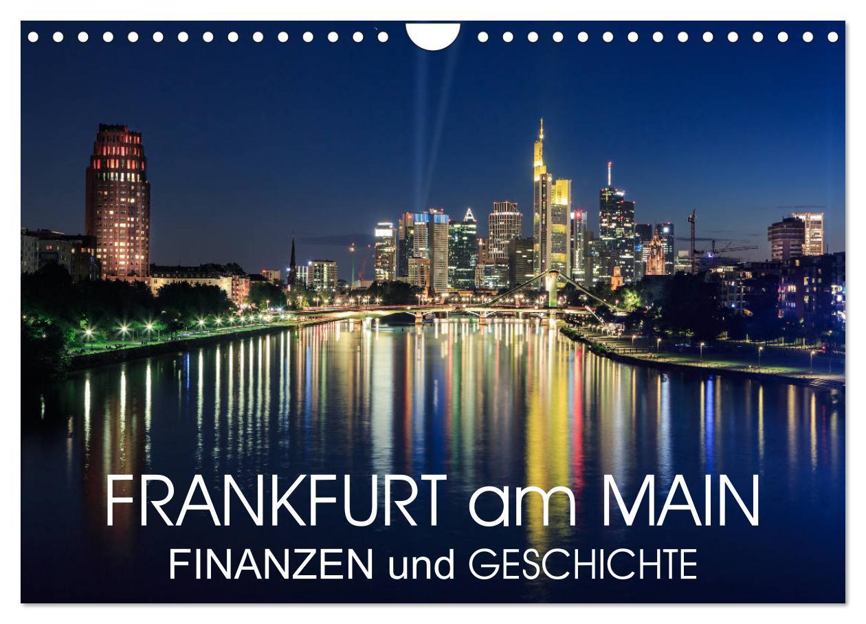 Cover: 9783435464609 | Frankfurt am Main - Finanzen und Geschichte (Wandkalender 2025 DIN...