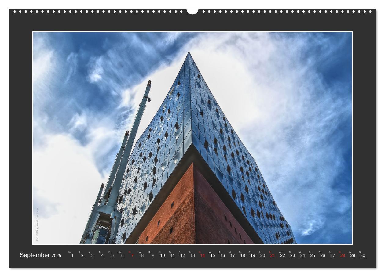 Bild: 9783435329403 | Die Elbphilharmonie Hamburg (Wandkalender 2025 DIN A2 quer),...