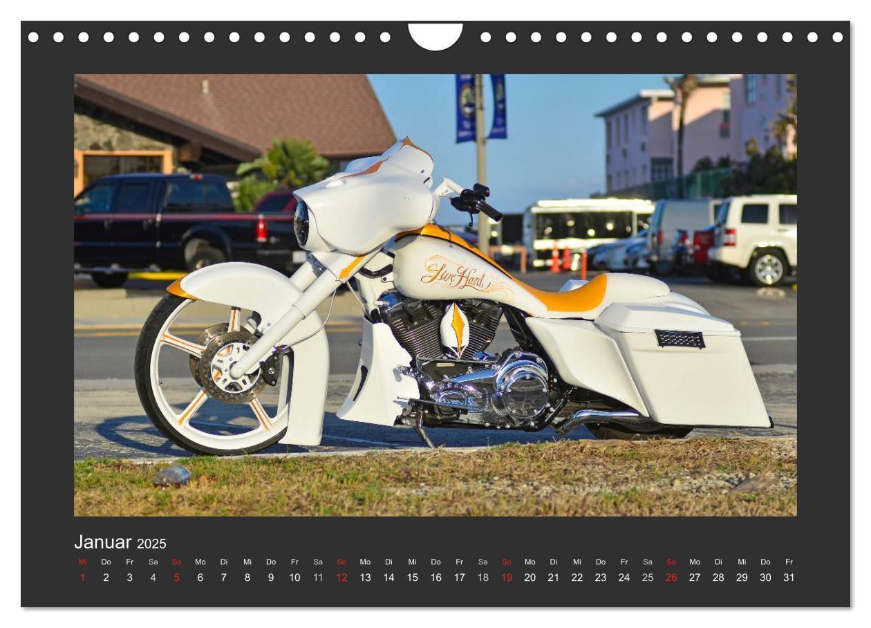 Bild: 9783435788743 | BEST OF HARLEY-DAVIDSON BAGGER-STYLE (Wandkalender 2025 DIN A4...