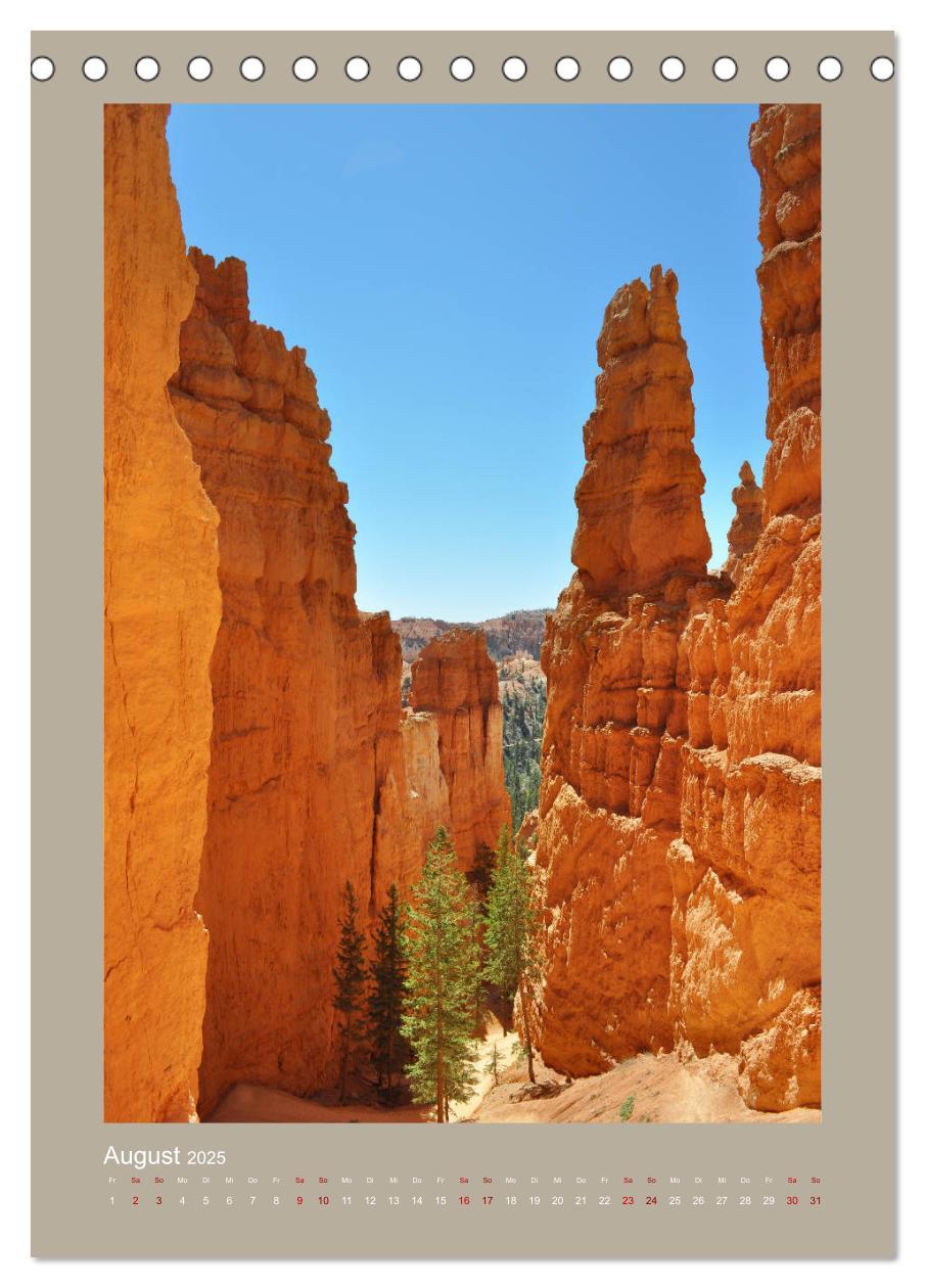 Bild: 9783435935109 | Erlebe mit mir den Bryce Canyon Nationalpark (Tischkalender 2025...