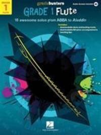 Cover: 9781540043931 | Gradebusters Grade 1 - Flute | 15 awesome solos from ABBA to Aladdin