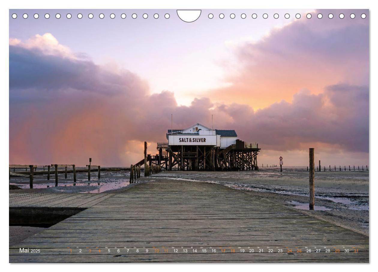 Bild: 9783383848315 | Nordseeurlaub in St. Peter-Ording (Wandkalender 2025 DIN A4 quer),...