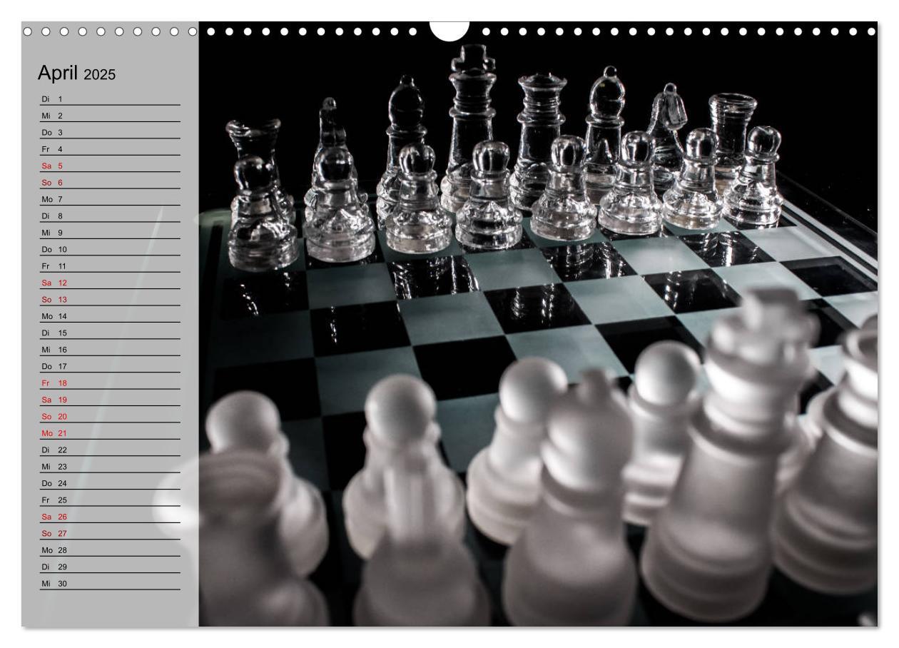 Bild: 9783435394128 | SCHACH - Spiel der Könige (Wandkalender 2025 DIN A3 quer), CALVENDO...