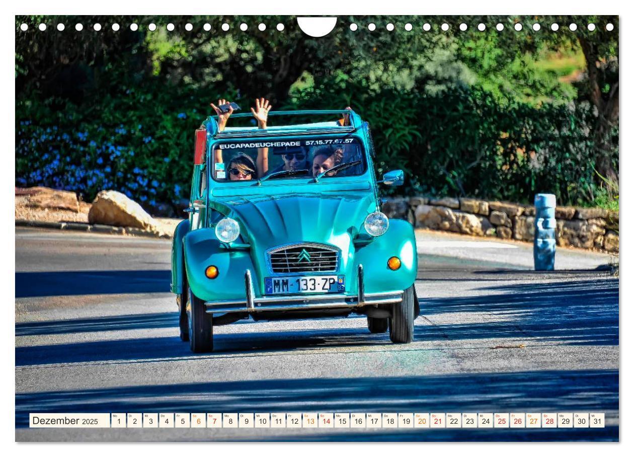 Bild: 9783435471317 | Citroën 2CV - geliebte Ente (Wandkalender 2025 DIN A4 quer),...