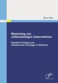 Cover: 9783836689052 | Bewertung von mittelständigen Unternehmen: Goodwill-Findung und...