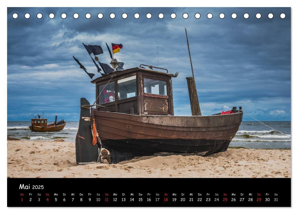 Bild: 9783435707287 | Insel Usedom (Tischkalender 2025 DIN A5 quer), CALVENDO Monatskalender