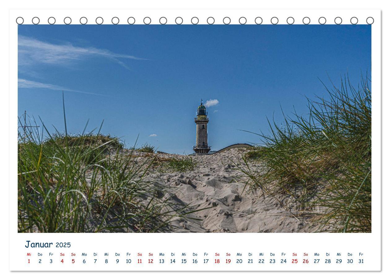 Bild: 9783383896149 | Warnemünde an der Ostsee (Tischkalender 2025 DIN A5 quer), CALVENDO...