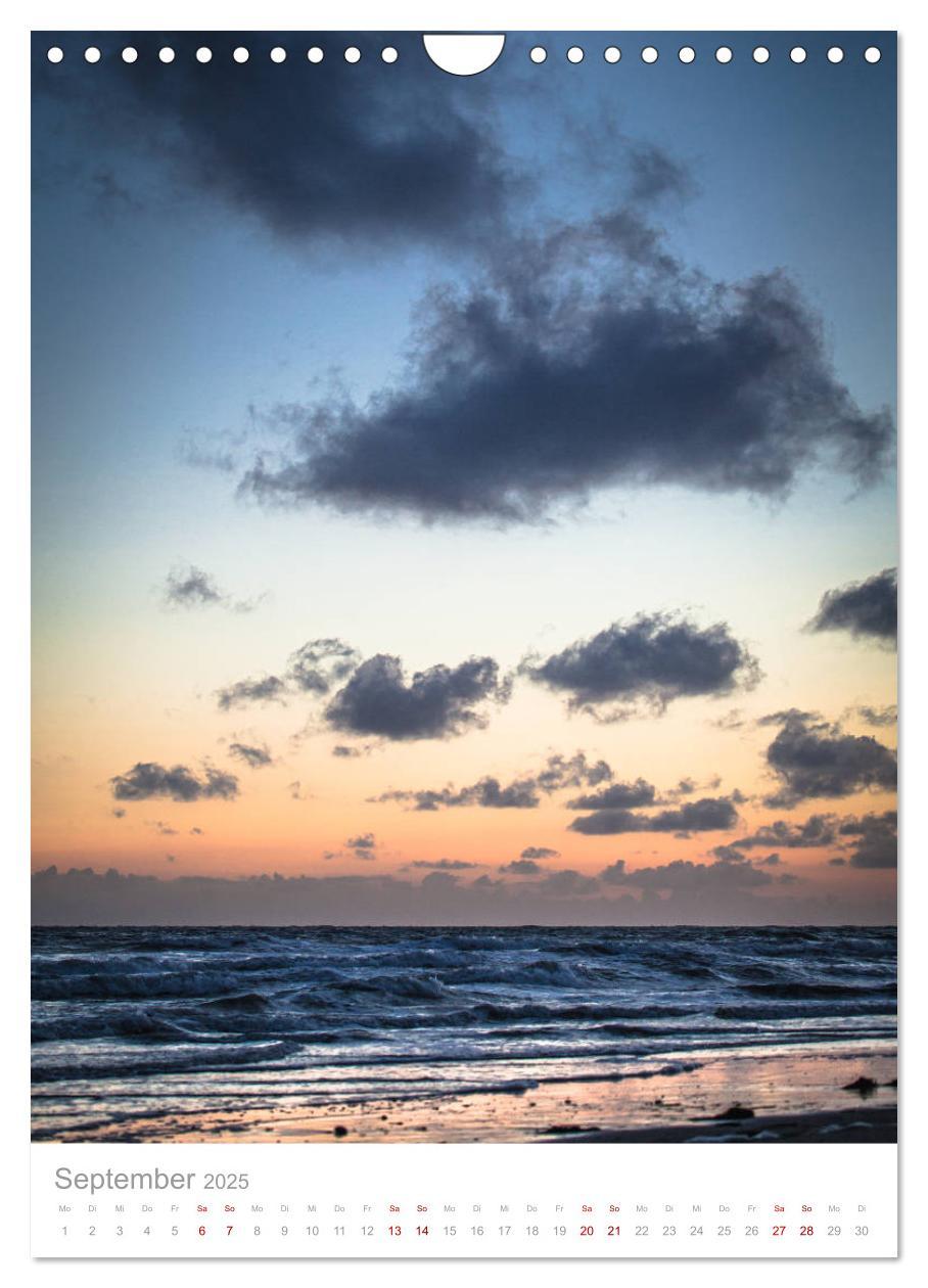 Bild: 9783435961856 | Amrum - Das Gesicht der Nordsee (Wandkalender 2025 DIN A4 hoch),...