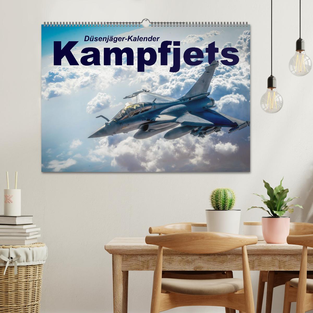 Bild: 9783383918032 | Kampfjets - Düsenjäger-Kalender (Wandkalender 2025 DIN A2 quer),...