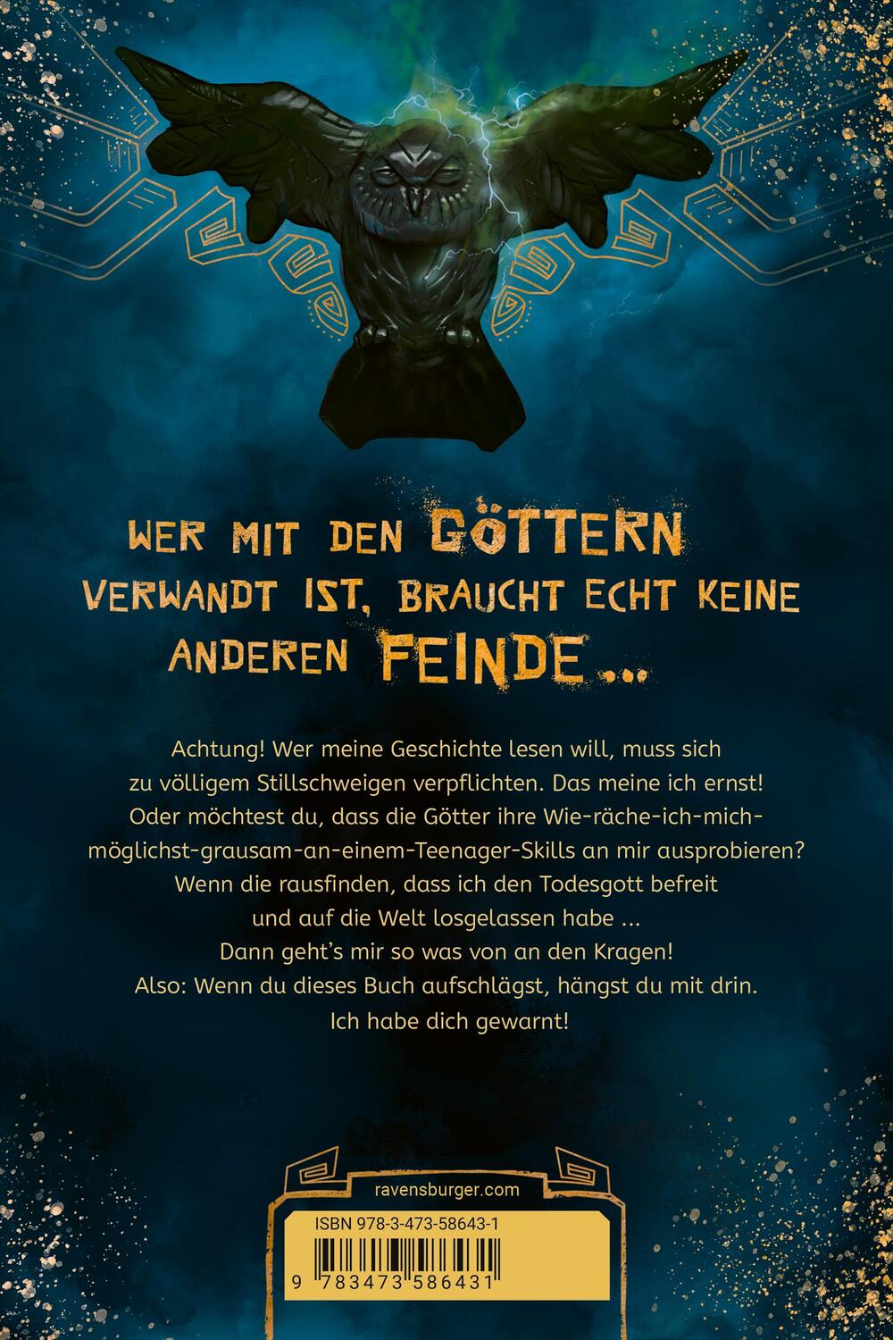 Rückseite: 9783473586431 | Zane gegen die Götter, Band 1: Sturmläufer (Rick Riordan Presents:...