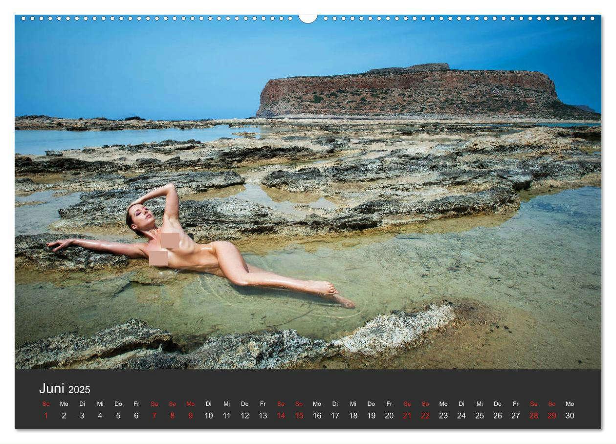 Bild: 9783435293773 | Aktfotografie am Meer (Wandkalender 2025 DIN A2 quer), CALVENDO...