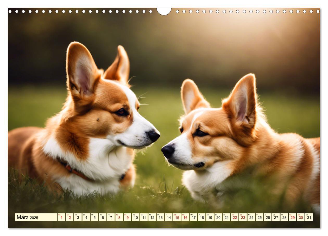 Bild: 9783435244447 | Welsh Corgi Pembroke (Wandkalender 2025 DIN A3 quer), CALVENDO...