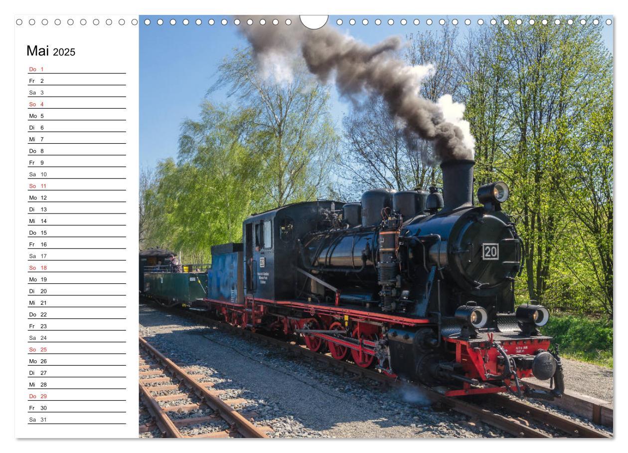 Bild: 9783435217069 | Schmalspurbahnen im Harz (Wandkalender 2025 DIN A3 quer), CALVENDO...