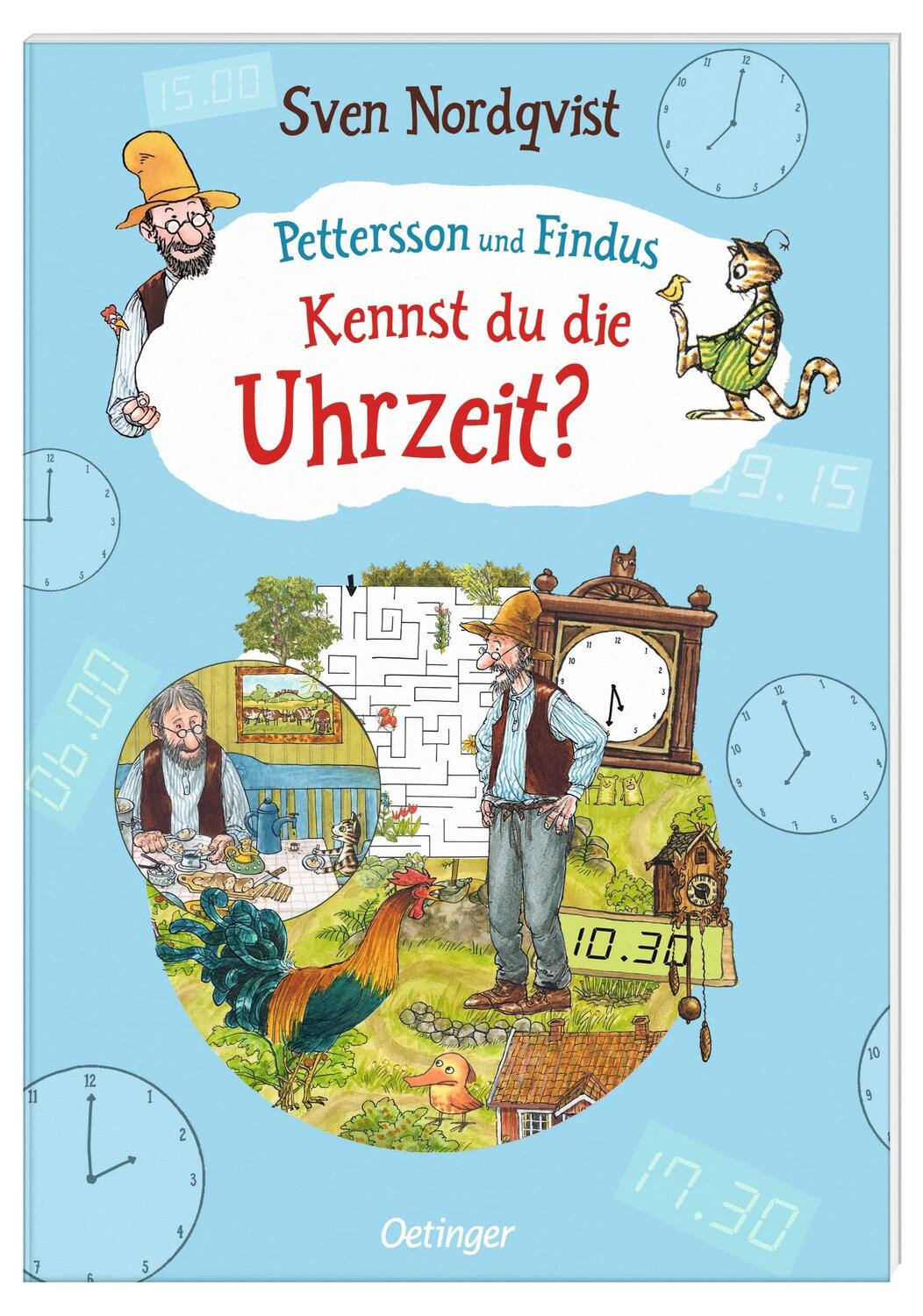 Bild: 9783751203302 | Pettersson und Findus. Kennst du die Uhrzeit? | Sven Nordqvist | 32 S.