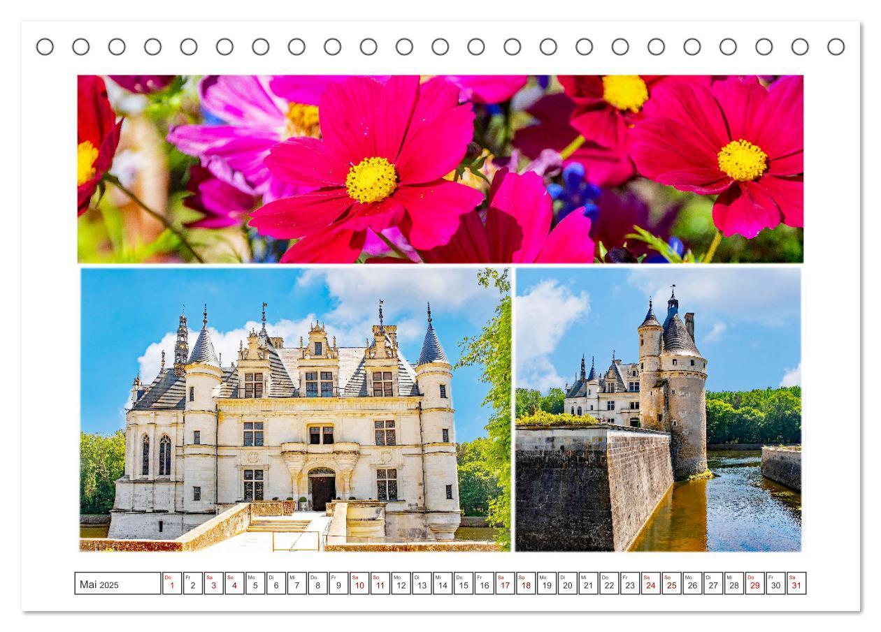 Bild: 9783383875229 | Schlösser der Loire - Romantik Pur (Tischkalender 2025 DIN A5...