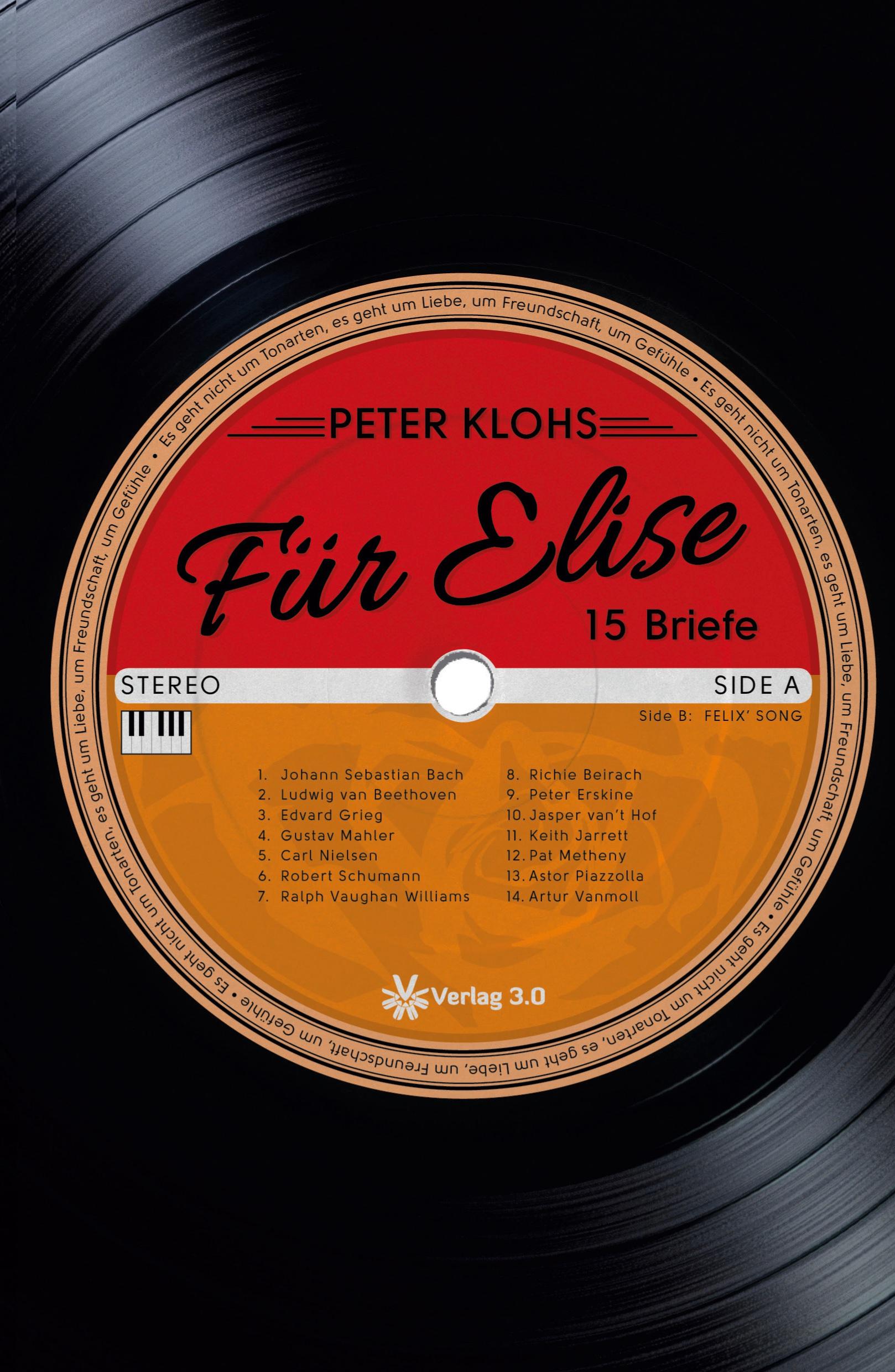 Cover: 9783956671012 | Für Elise | 15 Briefe | Peter Klohs | Taschenbuch | 252 S. | Deutsch