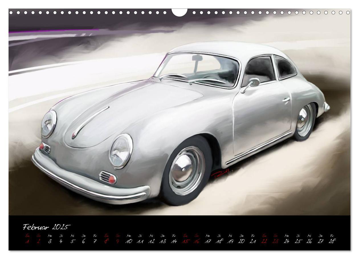 Bild: 9783435104055 | Sportwagen Klassiker Kunst (Wandkalender 2025 DIN A3 quer),...