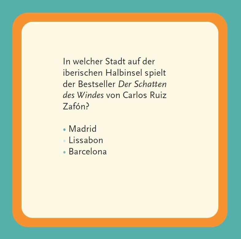 Bild: 4250364119139 | Literarisches Quiz (Neuauflage) | 66 Fragen rund um die Literatur