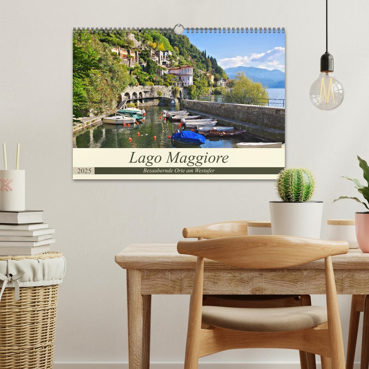 Bild: 9783435326983 | Lago Maggiore - Bezaubernde Orte am Westufer (Wandkalender 2025 DIN...