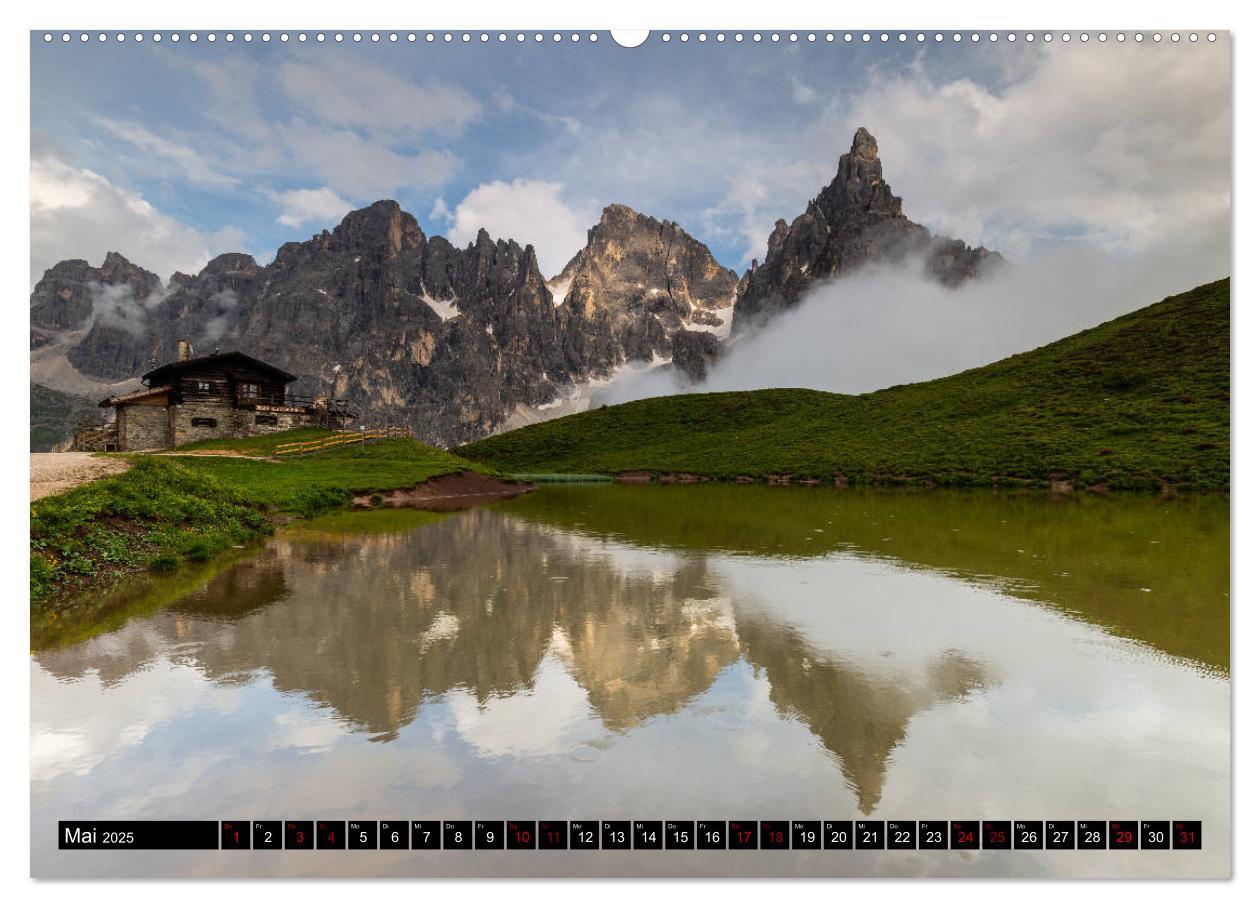 Bild: 9783435292578 | Bergseen in den Dolomiten (Wandkalender 2025 DIN A2 quer), CALVENDO...