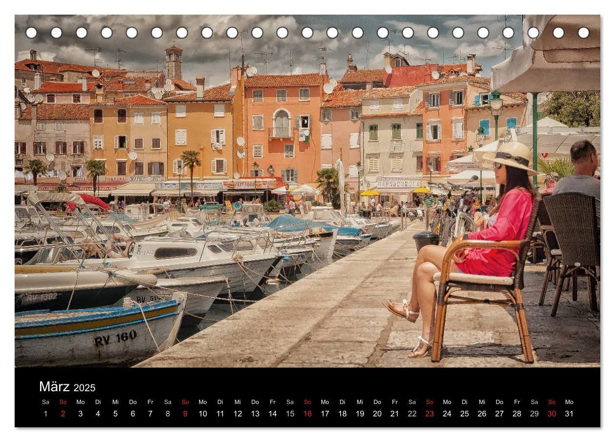 Bild: 9783435751051 | Rovinj Impressionen (Tischkalender 2025 DIN A5 quer), CALVENDO...