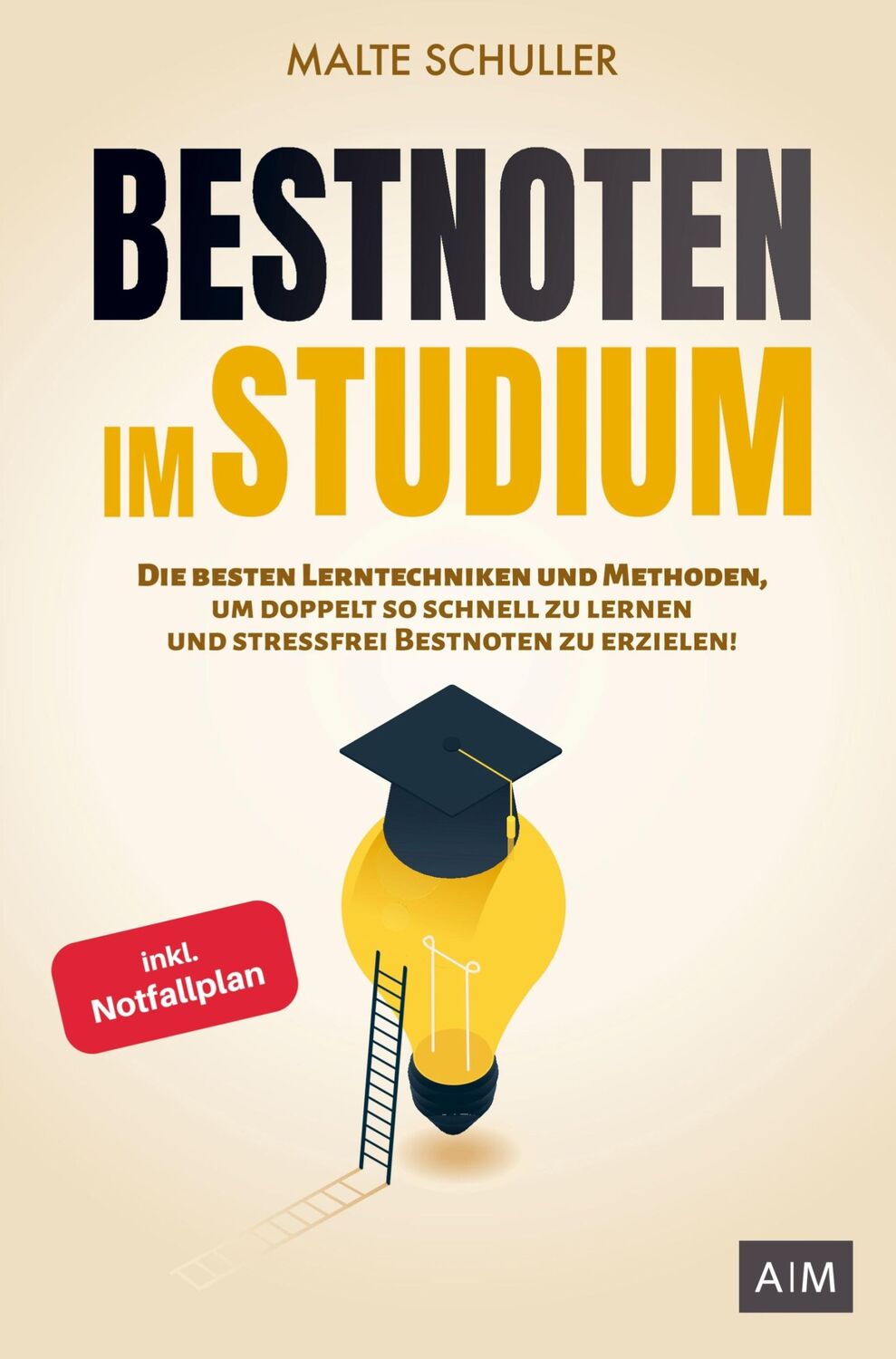 Cover: 9789464857863 | Bestnoten im Studium | Malte Schuller | Taschenbuch | Paperback | 2023