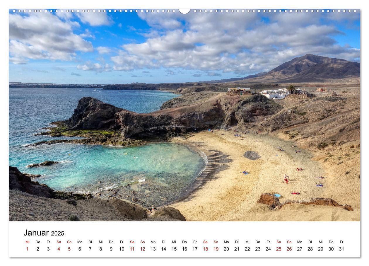 Bild: 9783435074624 | Lanzarote - Insel der spektakulären Landschaften (Wandkalender 2025...