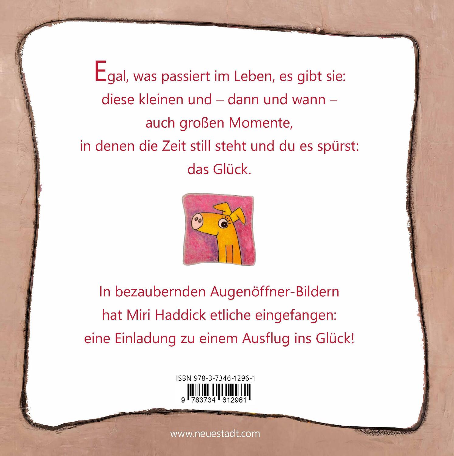 Rückseite: 9783734612961 | Welch ein Glück! | Miri Haddick | Buch | BildWorte | Deutsch | 2022