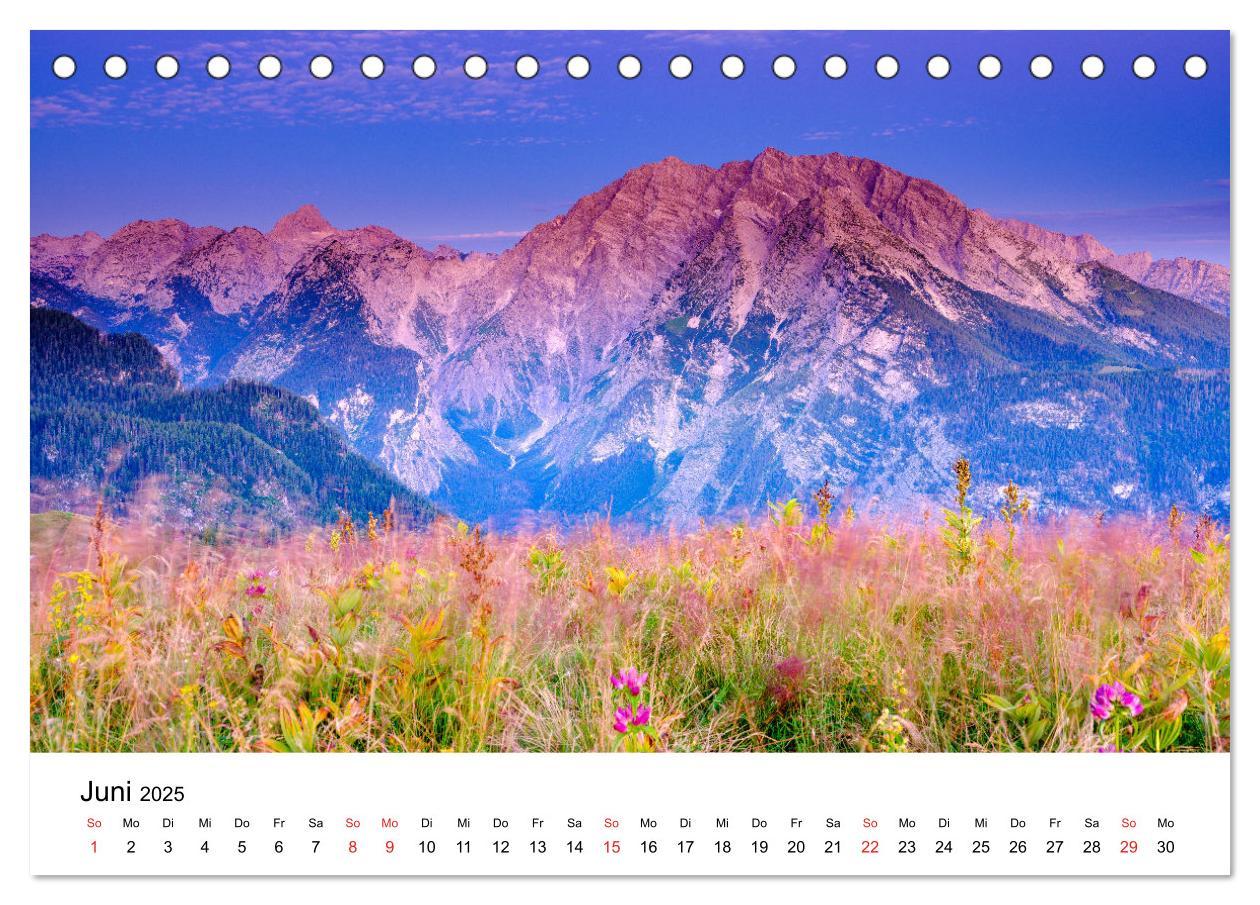 Bild: 9783435153879 | Berchtesgadener Berge im Licht (Tischkalender 2025 DIN A5 quer),...